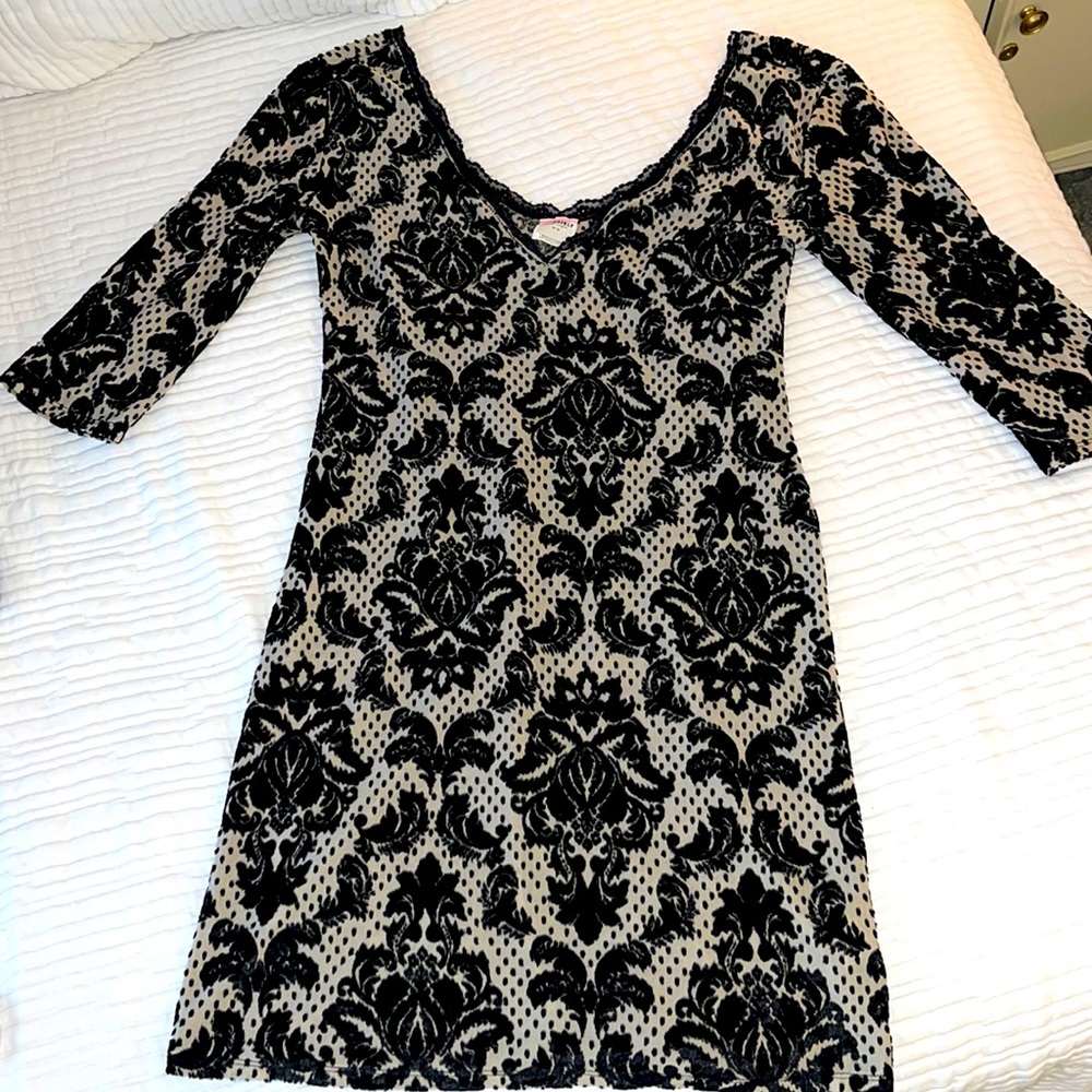 Free People Intimately Lace Mini Dress medium